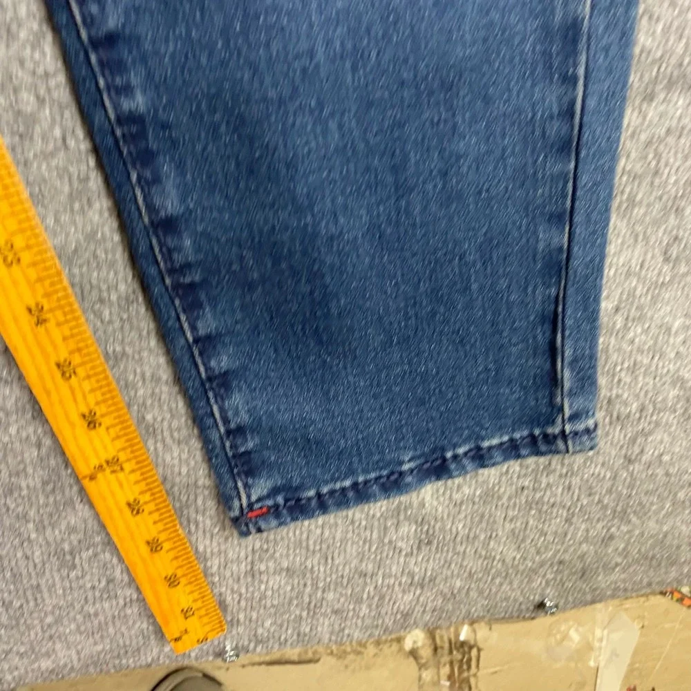 True Religion Geno Relaxed Slim Jeans Dark Shivering Wash Blue Mens 36 NWT